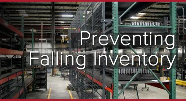 Prevent Falling Inventory Accidents with Wire Safety Shields for Pallet Racking