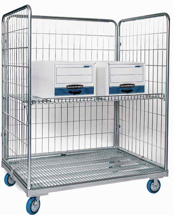 Rolling Wire Containers