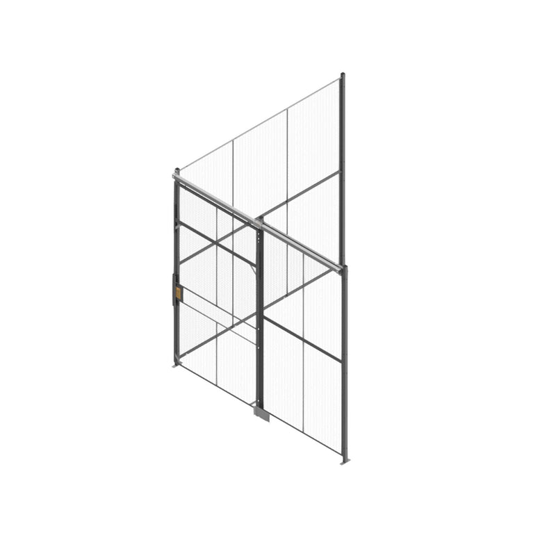 2-Sided - 10 x 10 x 8 Wire Cage with Sliding Door