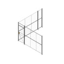 2-Sided - 12 x 12 x 8 Wire Cage with Hinged Door