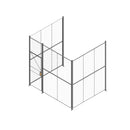3-Sided - 10 x 8 x 8 Wire Cage with Hinged Door