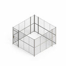 4 Sided 12 ft x 12 ft Wire Cage Kit