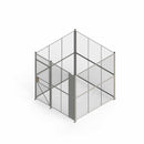 4 Sided 8 ft x 8 ft Wire Cage Kit