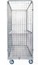 62 in. x 28 in. x 72 in. Rolling Wire Cart