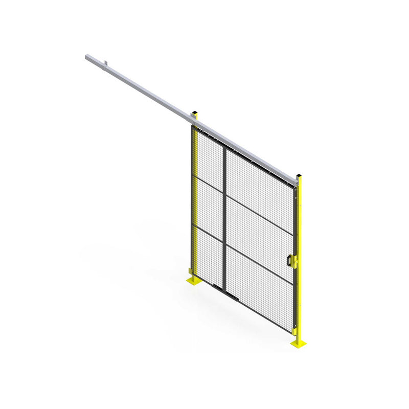 6 ft Sliding Door Kit for 8 ft High Machine Guarding Systems