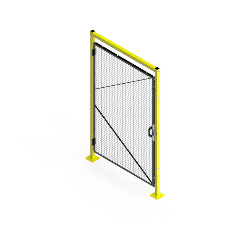 4 ft Hinged Door Kit for 6 ft High Machine Guarding Systems