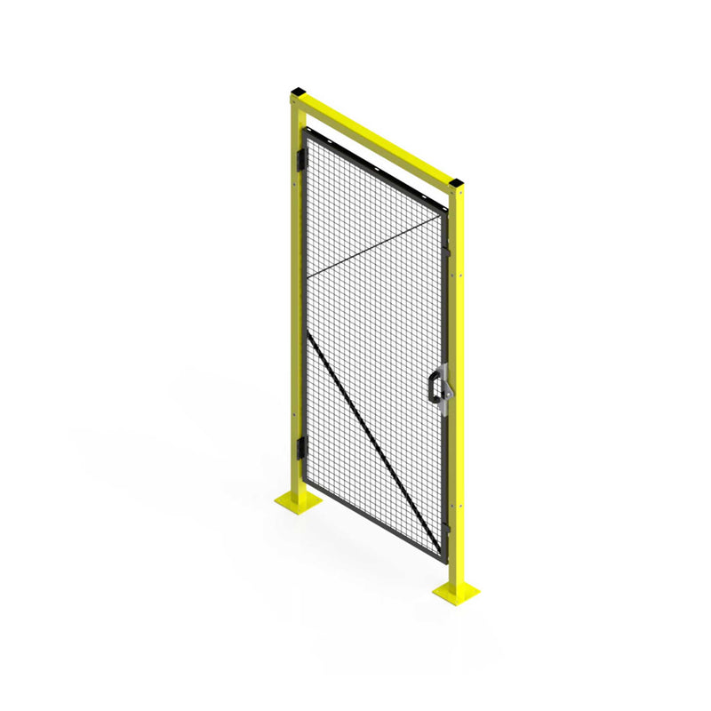3 ft Hinged Door Kit for 6 ft High Machine Guarding Systems